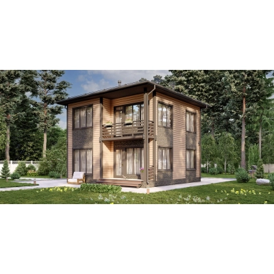 Каркасный дом «Гестия»