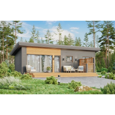 Каркасная баня RH-47